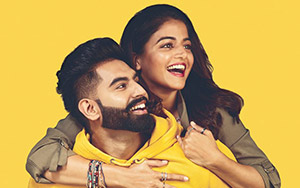 Poster of Punjabi film, Dil Diyan Gallan ft. Parmish Verma and Wamiqa Gabbi